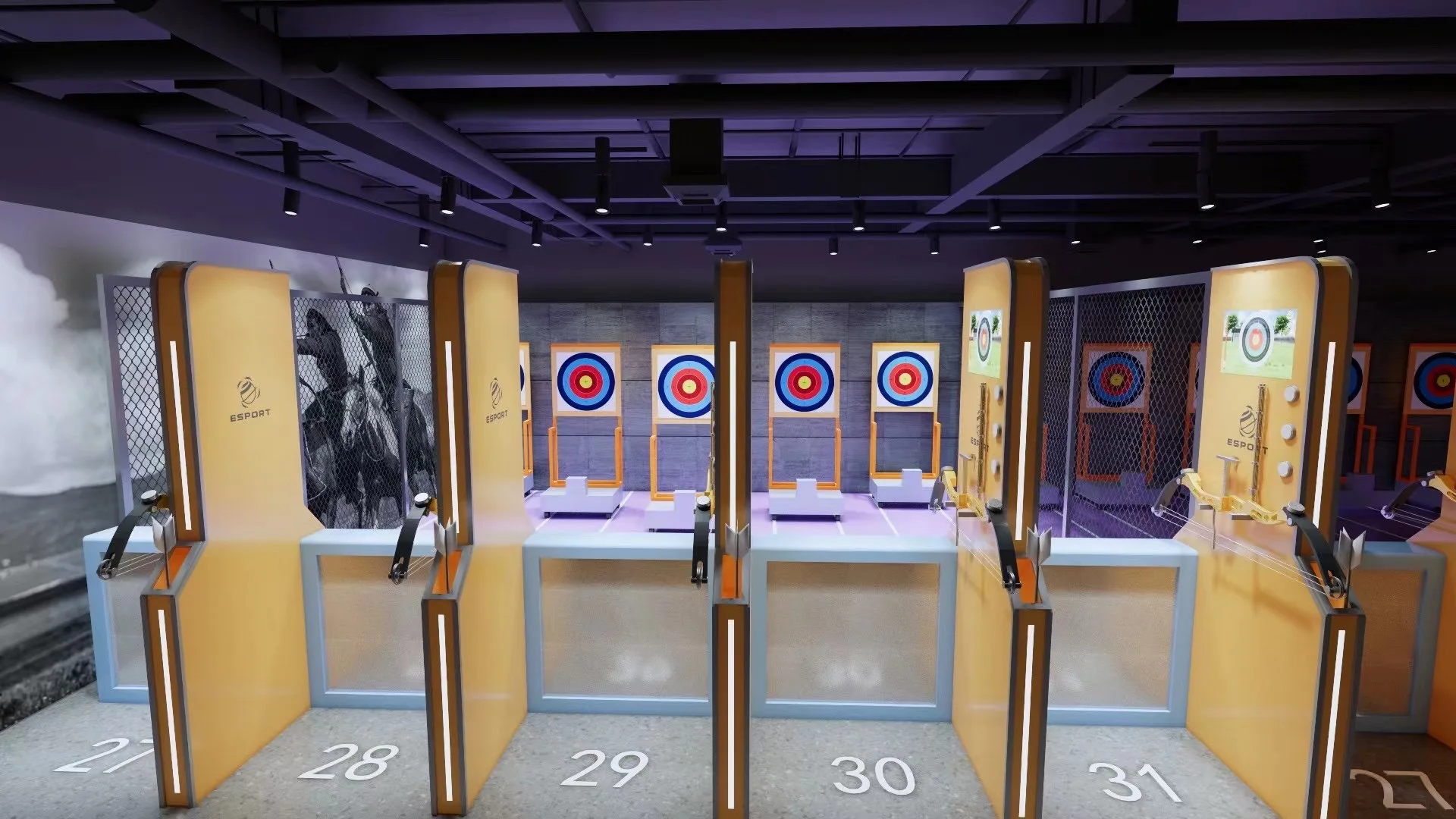 Indoor Digital Sports Archery  - Sports Equipment Archery ulasan dan harga