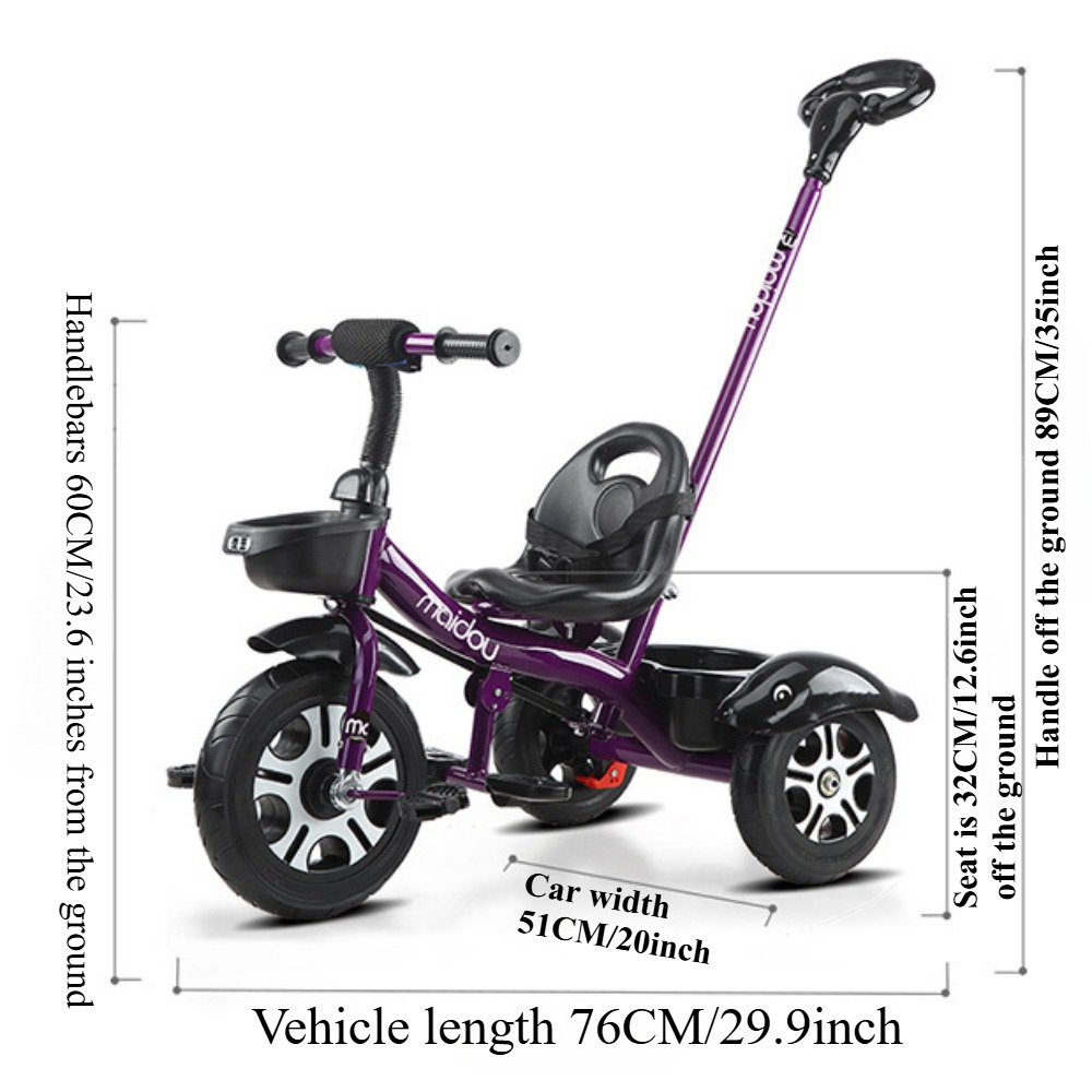 2 in 1 Toddler Tricycle for Ki - Balance Bike Kids ulasan dan harga