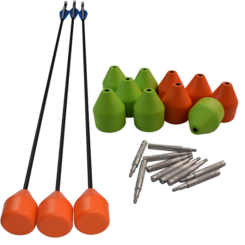 6pcs Safety Foam PU Arrow Head - Sports Equipment Archery ulasan dan harga
