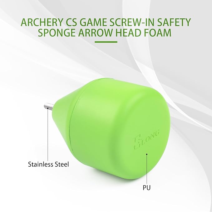 6pcs Safety Foam PU Arrow Head - Sports Equipment Archery ulasan dan harga