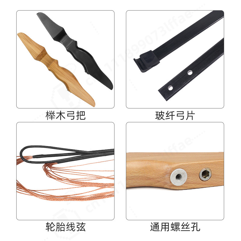 Split Straight Wooden Handle R - Sports Equipment Archery ulasan dan harga